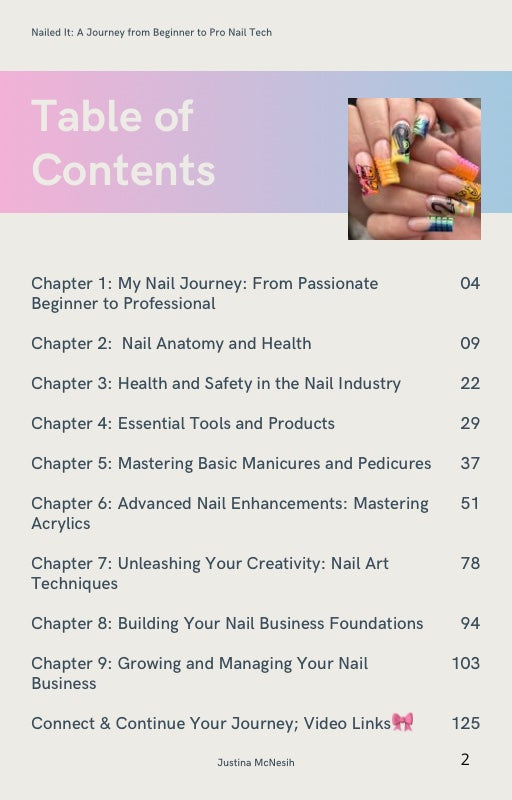 Nailed It: A Journey from Beginner to Pro Nail Tech